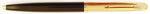 Parker 51 Custom ballpen in grey - Rolled gold cap