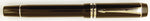 Parker Duofold International in black - Platinum Trim - Medium nib