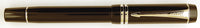 Parker Duofold International in black - Platinum Trim - Medium nib