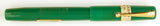 Mabie Todd Blackbird 5276 in green - Broad nib