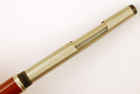 Parker 51 Custom in burgundy, Gold cap - Medium nib