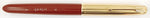 Parker 51 Custom in burgundy, Gold cap - Medium nib