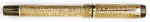 Parker Duofold Presidential Esparto in Sterling silver - 18k medium nib