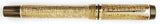 Parker Duofold Presidential Esparto in Sterling silver - 18k medium nib