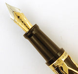 Onoto Simpole Overlay No1 Vermeil Filigree - Fine nib