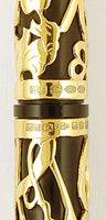 Onoto Simpole Overlay No1 Vermeil Filigree - Fine nib