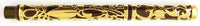 Onoto Simpole Overlay No1 Vermeil Filigree - Fine nib