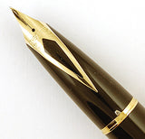 Sheaffer Legacy in gold/black - Fine 18k nib