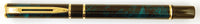 Waterman Laureat in green/black marble - Broad nib