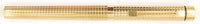 Sheaffer Targa 1007 in gold plated Geometric design - Medium nib