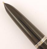 Parker 51 Custom in black, Gold cap - Broadish medium nib