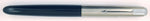 Parker 51 Classic in Midnight Blue, Steel cap - Medium Stub nib