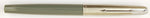 Parker 51 Classic Mk2 in grey with Steel cap - Medium nib