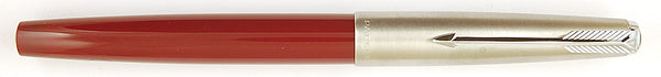 Parker 51 Classic Mk2 in burgundy with Steel cap - Broad nib