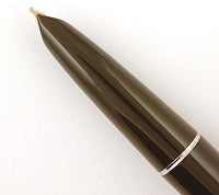 Parker 51 Classic Mk2 in black with Steel cap - Medium nib