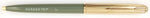 Parker 51 Custom ballpen in grey - Rolled gold cap