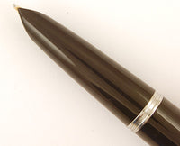 Parker 51 Custom in black, Gold cap - Medium nib