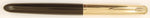 Parker 51 Custom in black, Gold cap - Medium nib
