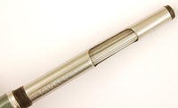 Parker 51 Classic in grey, Steel cap - Medium Italic nib