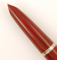 Parker 51 Classic in burgundy, Steel cap - Medium Italic nib