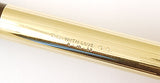 Sheaffer Masterpiece Snorkel in 14k gold - Broad nib