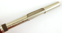 Parker 51 Custom in burgundy, Rolled Silver cap - Fine nib