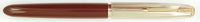 Parker 51 Custom in burgundy, Rolled Silver cap - Fine nib