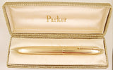 Parker 51 Presidential in 9k gold - Wavy Line Design - 1961