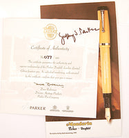 Parker Duofold Centennial Limited Editon Bumblebee London - Medium nib