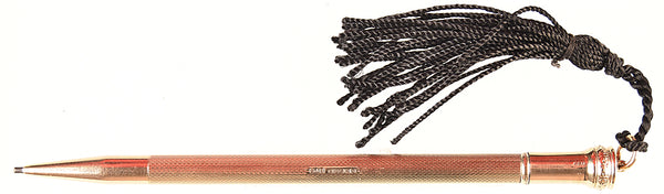 S J Rose Pencil in 9k gold - 1.18mm leads