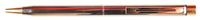 Sheaffer Targa Ballpoint in metallic gunmetal, gold trim