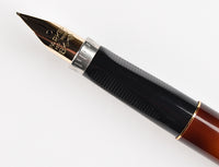 Parker 75 in tortoiseshell laque - Extra fine 18k gold nib