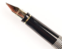 Parker 75 in sterling silver Cisele - Broad 14k gold nib