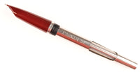Parker 51 Classic in burgundy, Steel cap - Broad nib