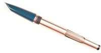 Parker 51 Classic in teal blue, Steel cap - Broad nib