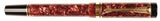 Parker Duofold International in burgundy marble - Fine nib