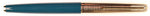 Parker 61 Consort in teal blue - Medium nib