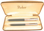 Parker 51 Classic grey pen & pencil boxed set - medium nib