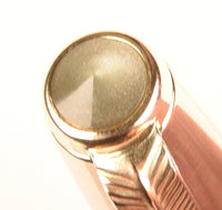 Parker 51 Custom in black, Gold cap - Broad stub nib