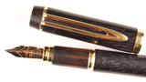 Waterman Man 100 Pen & Ballpoint set in Macassar wood - Medium nib