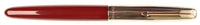 Parker 51 Custom in burgundy, Gold cap - Medium nib