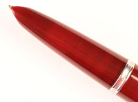 Parker 51 Custom in burgundy, Gold cap - Medium nib