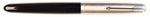 Parker 51 Classic in black, Steel cap - Medium nib