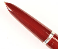 Parker 51 Classic in burgundy, Steel cap - Medium nib