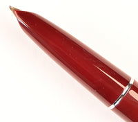 Parker 51 Classic Mk2 in burgundy, Steel cap - Medium nib