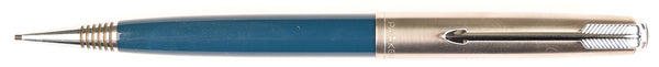 Parker 51 Classic Propelling Pencil in teal blue - 1.18mm leads