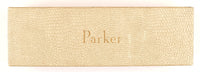 Parker 51 Custom in teal blue, gold cap - Fine nib