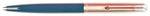 Parker 51 Classic Ballpoint in teal blue, Steel cap