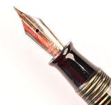 Parker Vacumatic Junior in emerald pearl - Fine nib