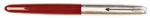 Parker 51 Classic in light burgundy, Steel cap - Fine nib